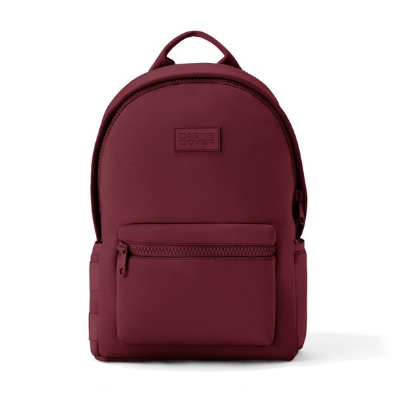 Dagne Dover Handbags - LARGE Dagne Dover DAKOTA Red Maroon Backpack Laptop bottle TRAVEL luggage bag